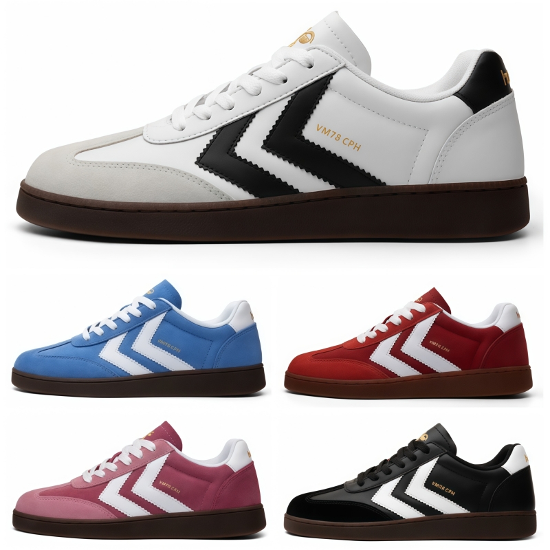 Designer's new light luxury low top retro casual sports Dexun board shoes are durable, breathable, classic and trendy, versatile for men and wome