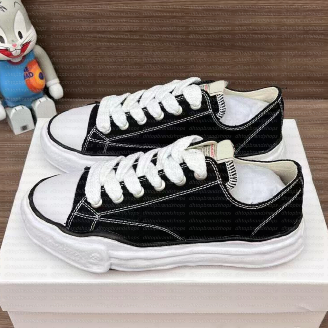 key shell head shoes fashion brand Original Sole Canvas low thick-bottomed canvas sneakers for men and women couple Size 36-46