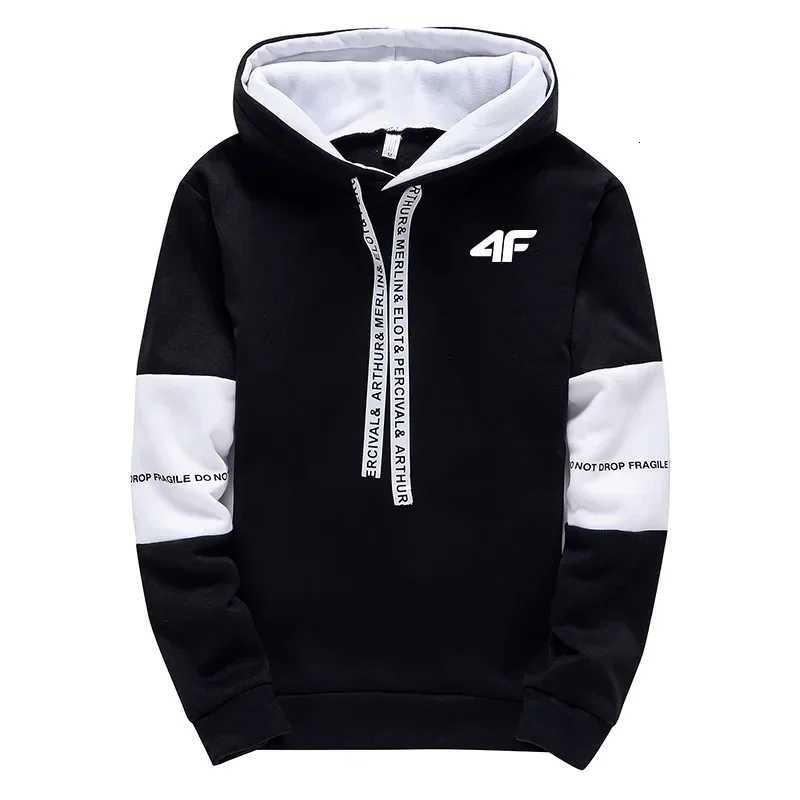 Male Hooded Sweatshirts Sweatpants Black White Mix Color Sportswear All Season Daily Casual Sport Hoodie Tracksuit Mens Clothes W251020