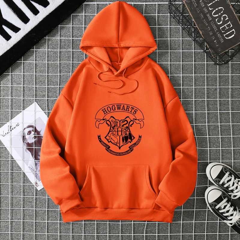 2025 Fashion Hogwarts Printed 2d Hoodies Women Sweatshirt Autumn Winter Long Sleeves Y2k Casual Loose Tops Oversized Hoodies W251020