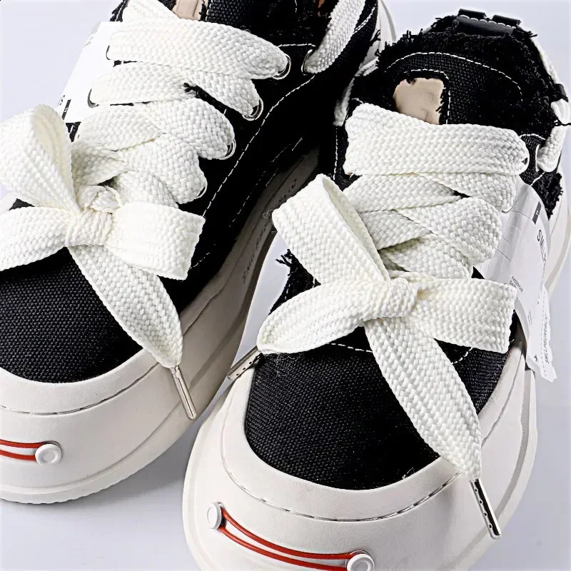 2CM Width Classic Shoelace Casual Teenis Shoe Laces Flat Shoelaces for Sneakers Length 130CM Head Shoes Accessories 251013