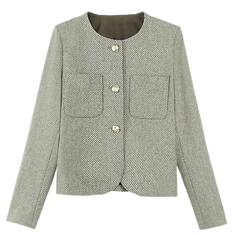 Women's Jackets 2025 French Luxury Small Fragrance Tweed Jacket Women Fashion Casual Short Coat Korean Elegant Outerwear High Quality X21