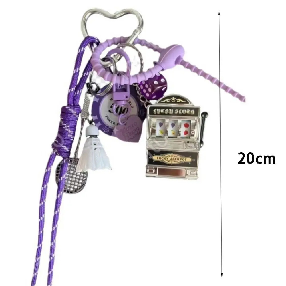 Couple Bag Hanging Keychain Phone Pendant Keyring Creative Woven Rope Metal Bag Accessories Handbag Gift Men Women Jewelry 251017