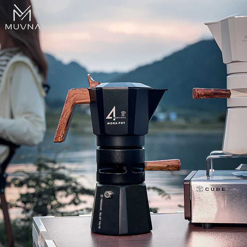 VNA resso Moka Pot 24 Cup Stovetop resso Percolator Coffee MakerPortableIdeal for He and Camping Y251020