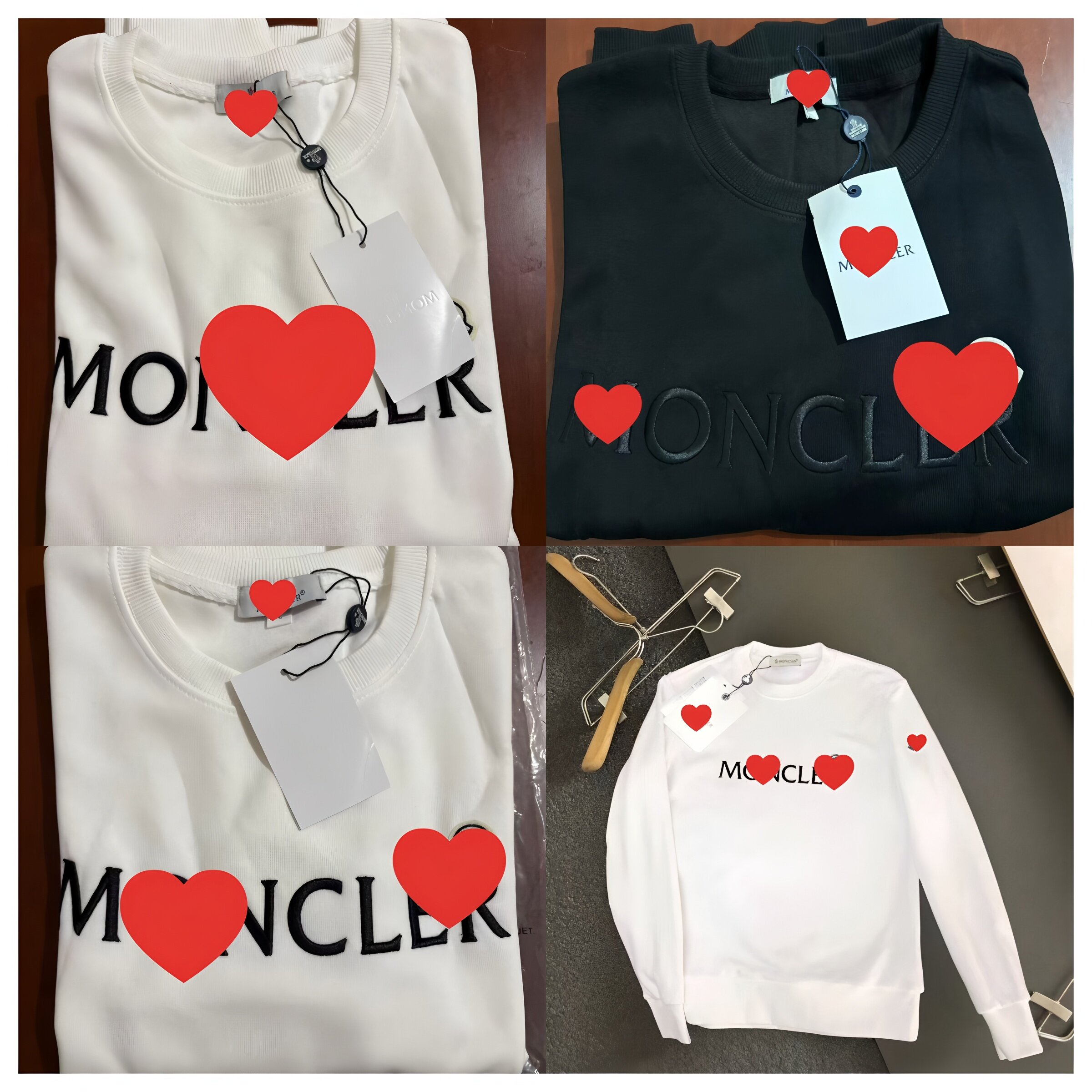 Real Photo Embroidery Sweatshirts Student Pullover Girl Hoodie for Men and Women Autumn and Winter New Styles for Men and Women