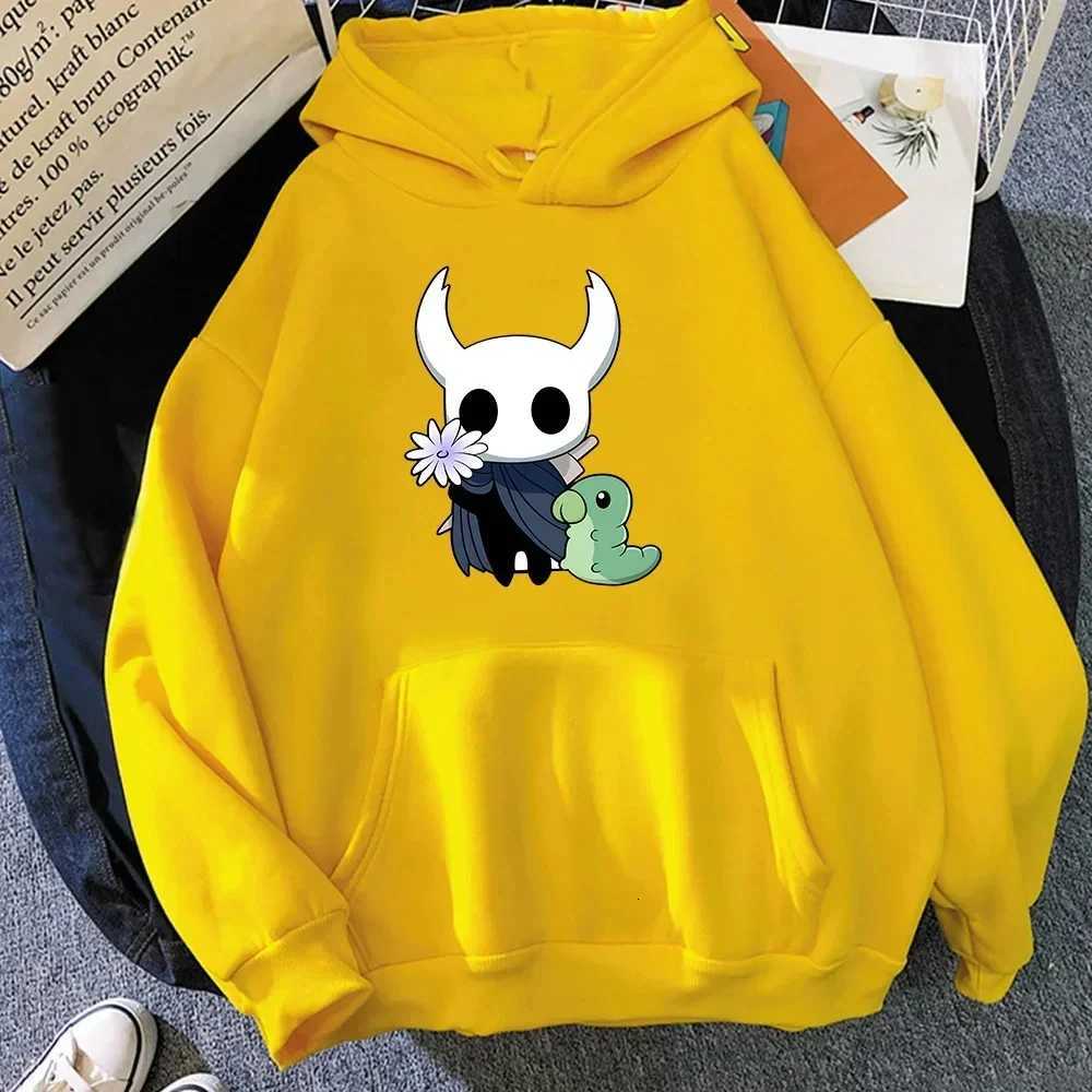 Hollow Knight Popular Character Print Hoodie Autumn Casual Sweatshirt Womenmen Cute Anime Clothes Comfortable Regular Pullovers W251020