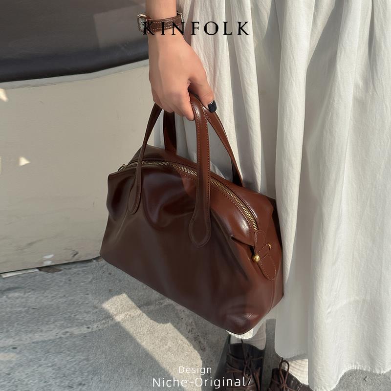 Women's Handbagsautumn Winter High-End Large-Capacity Commuting Tote Handbag And Shoulder Bag