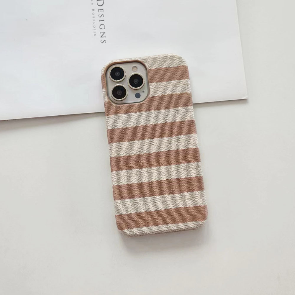Suitable for 17/16 Apple High-Grade Striped iPhone17 pro Phone Case Color Matching Hard PC Heat Dissipation