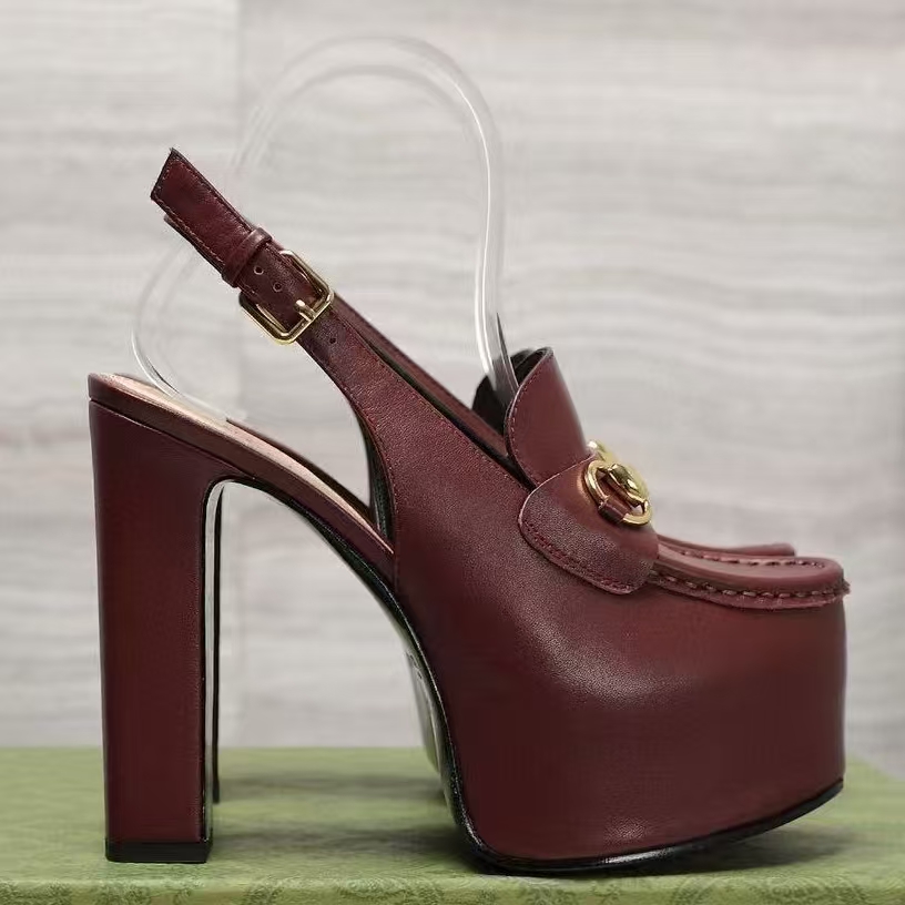 Top quality women's Platform sandals Buckle strap chunky block heels Luxury designer ankle wrap heels fashion Dress Party wedding shoes With box