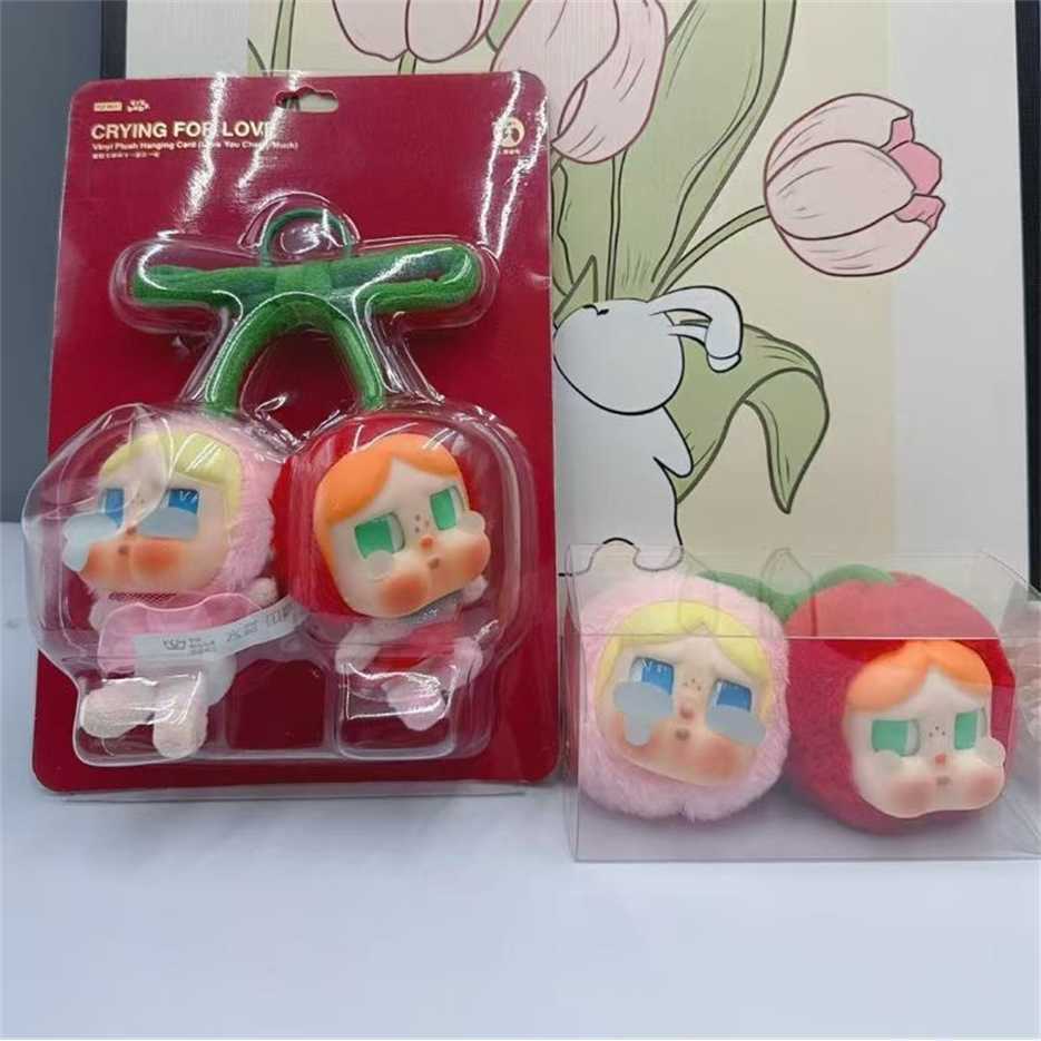 pop Cherry Twin crybaby blind box plush toy pendant Birthday gift Claw game prizes wholesale 50% off online
