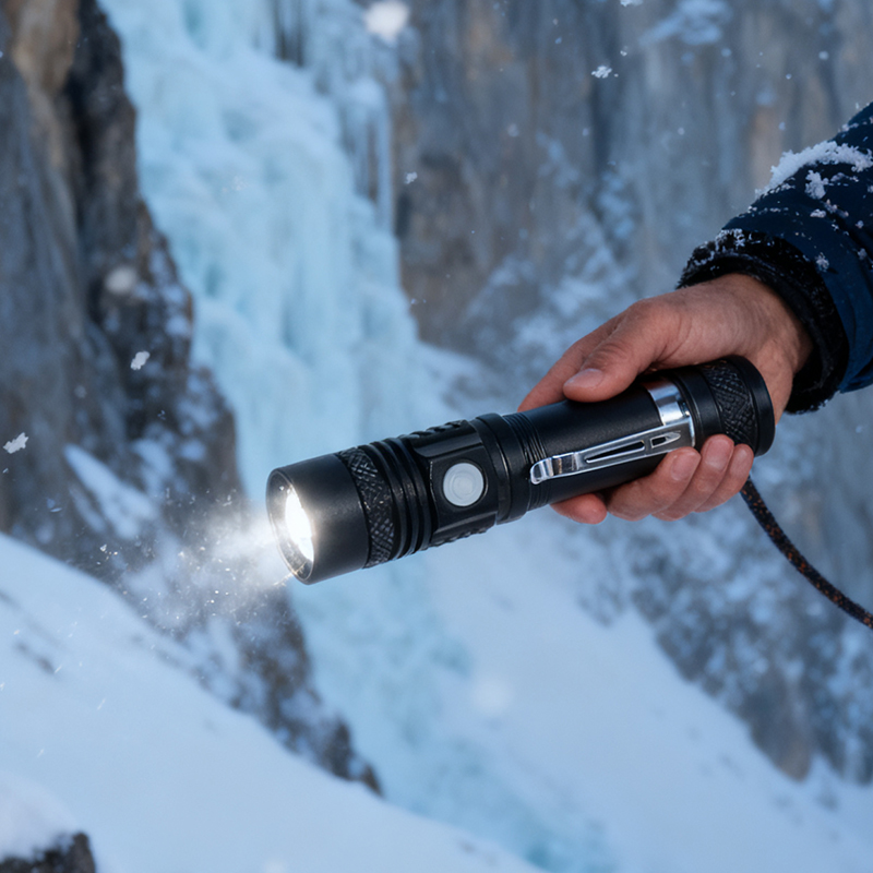 Versatile Waterproof Tactical Torch w/Beam Adjustment TS201