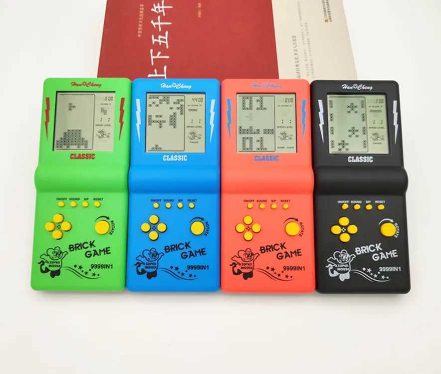 New Portable Classic Game Console BRICK GAME Handheld Players Nostalgic Educational Toys Pocket Elderly Childhood Boy Gift J251120