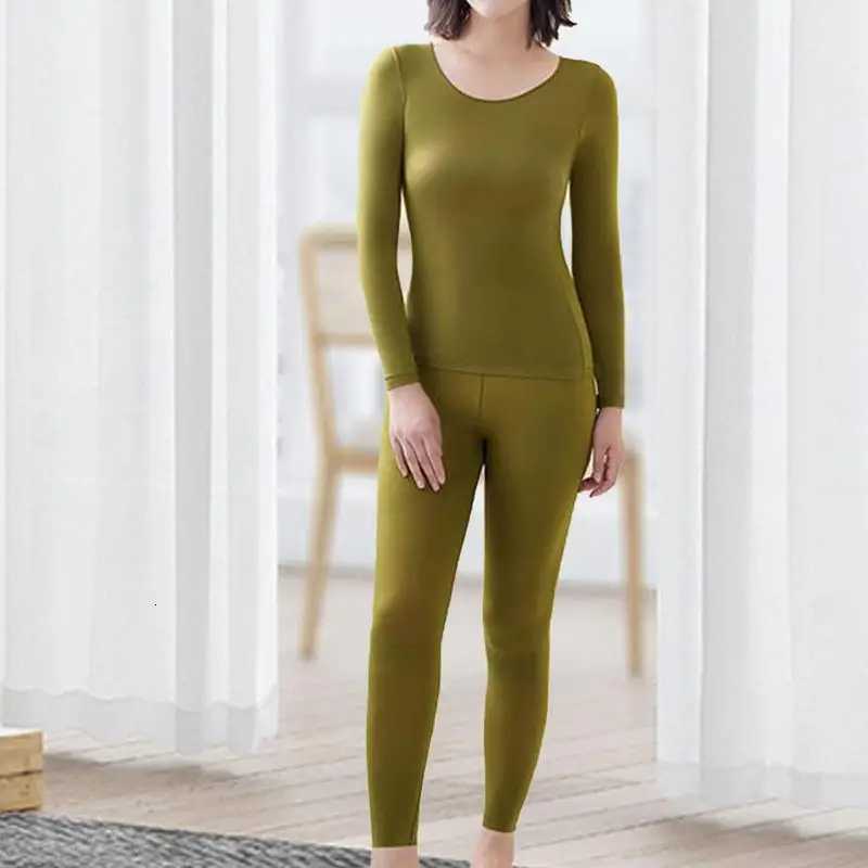 Womens Thermal Underwear Set Winter Warm Base Layer Set Long Underwear Top Bottom Cold Weather UltraSoft Long Set Base LayerT251020