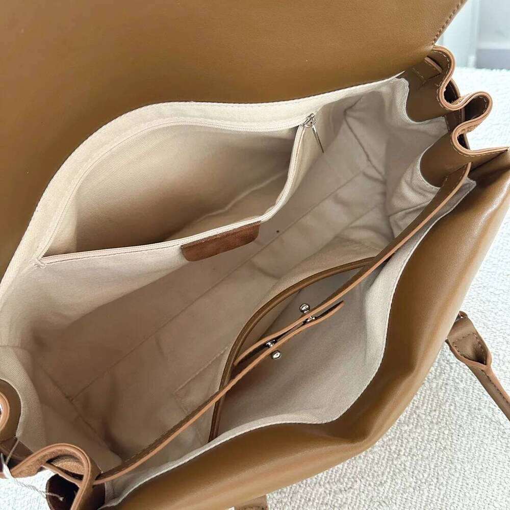 Suede Spliced Cowhide Women's Underarm New Niche Design Vintage Large Capacity Fashionable Handbag Shoulder Bag Suotong251020 Suotong1020