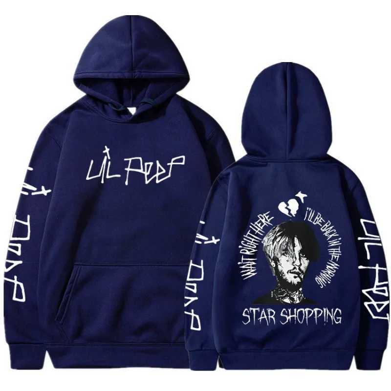 Rapper Lil Peep Cry Baby Hoodies Men Clothing Fashion Vintag Hoodies Fashion Letter Printed Graphic Sweatshirts Casual Harajuku W251020
