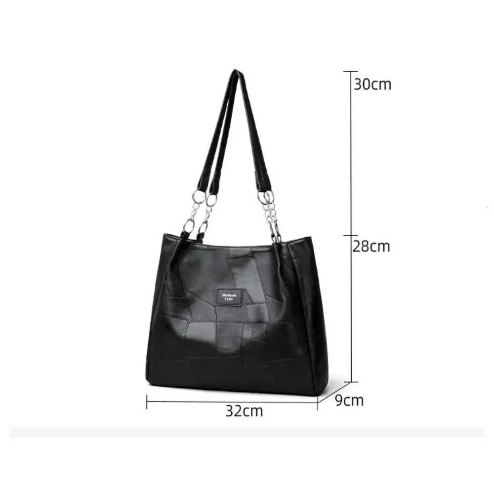 Fashion Large Capacity Shoulder Bag Solid Color Zipper Crossbody Bag Versatile Male Handbag Female Messenger BagT251020