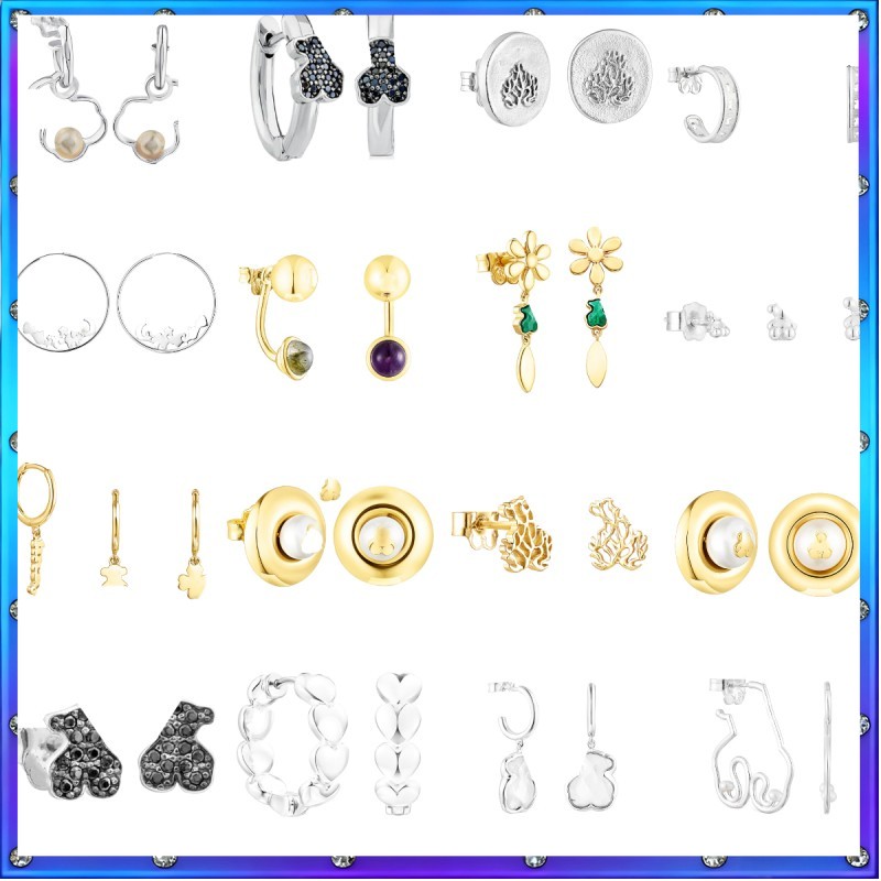 2025 Modern TOUS S925 Stud Earrings - Fashion Jewelry Best Offer