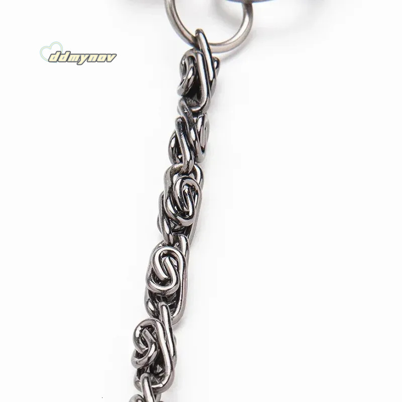 Motorcycle KeyChain Jean Biker Wallet Belts Chain Skull Charm Leather Gothic Rock Pants Trousers Waist Key Mens 2025 DR34 250420 ddmynov ddmynov