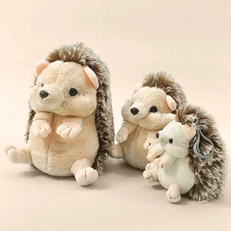 Adorable Cute Hedgehog Plush Toy Stuffed Animal Sleeping Companion Doll for Room Decor Ideal Birthday Gift J251020