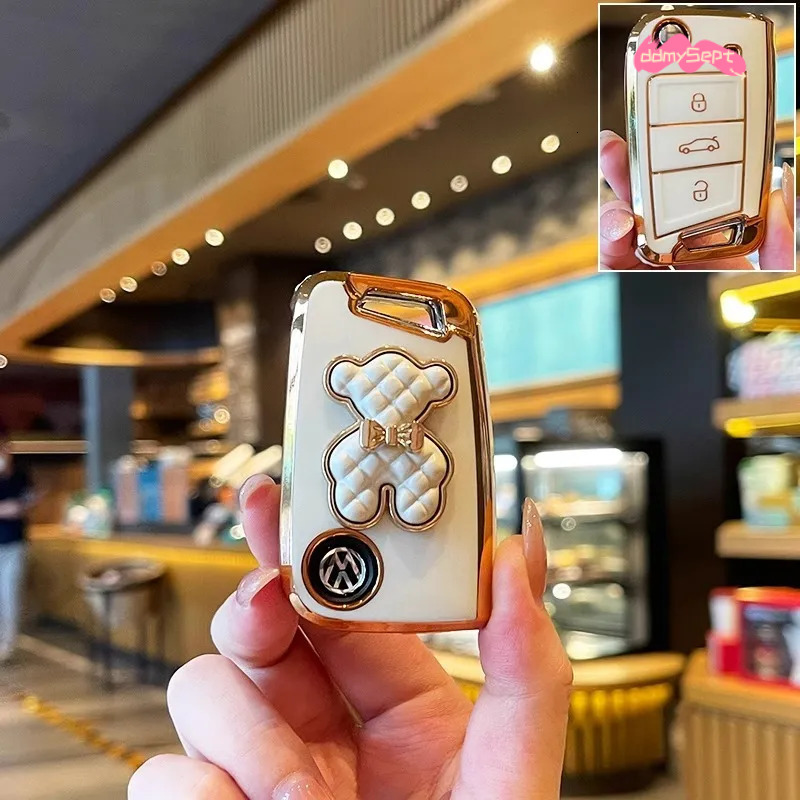 Protective Car Key Fob Case: Durable Shell for Sagitar, Lavida Plus, Tiguan L, Bora, and More ddmysept