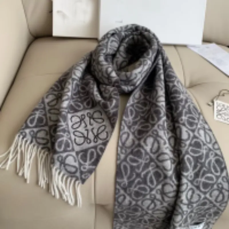 designer scarf women cashmere scarf designers 100% wool men scarf soft touch luxury brand warm wraps with tags autumn winter long Shawls 30cmX180cm