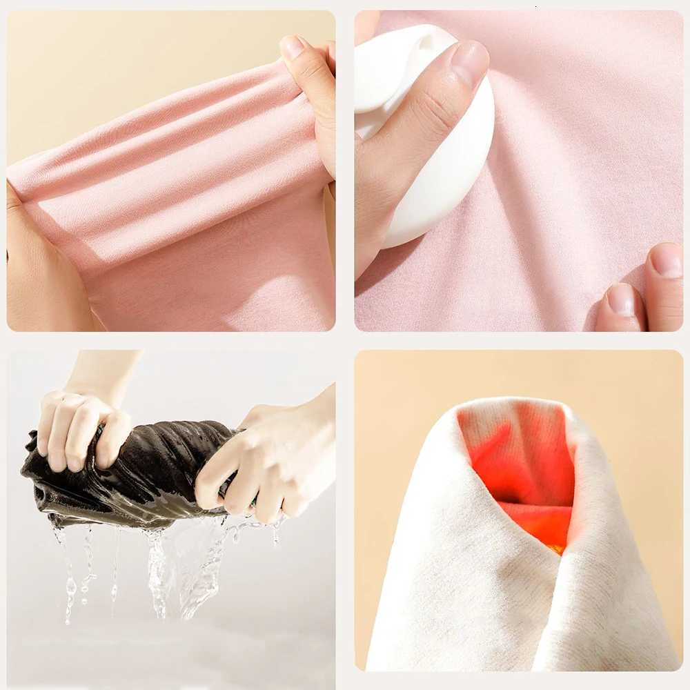 Womens Thermal Underwear Cashmere Silk Velvet Thickened Lingeries set woman 2 pieces Winter Clothes For Women Thermal ClothingT251020