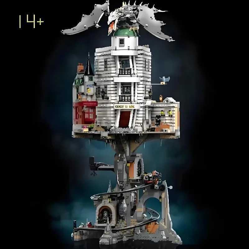 LED Light Kit for 76417 Gringotted Wizarding Bank Collectible Building Block Home Decoration Lights for Children To Gifts Z251018