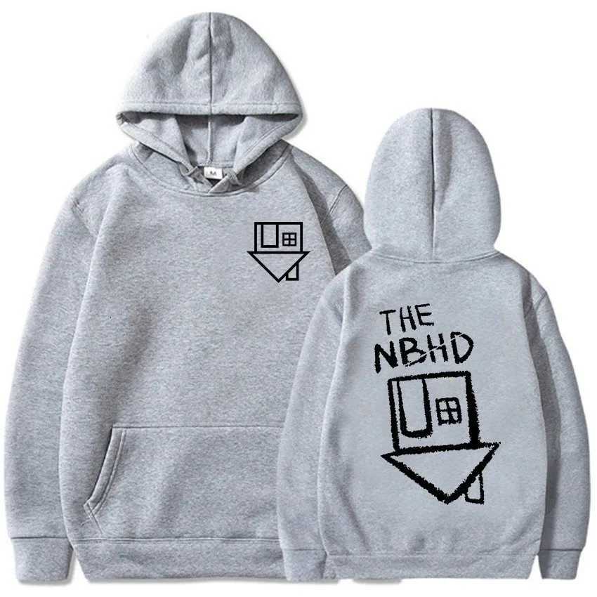 2025women and Men Clothes The Neighbourhood Band Printing Sweatshirts Unisex Streetwear Winter Soft Comfortable Hooded Pullovers W251020