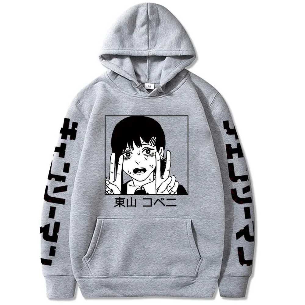 Chainsaw Man Hoodies Singer Graphic Printing Sweatshirts for Fans Casual Long Sleeve MenWomen Clothing Sudaderas Hip Hop Hoody W251020