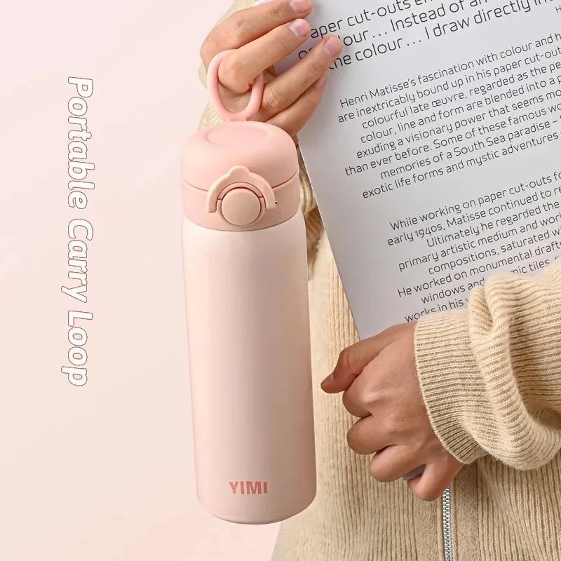 500ML Thermos Bottle Vacuum Flasks Tumbler 316 Stainless Steel Thermal Water Keep And Cold Insulated Cup Drinkware 251020 W260226