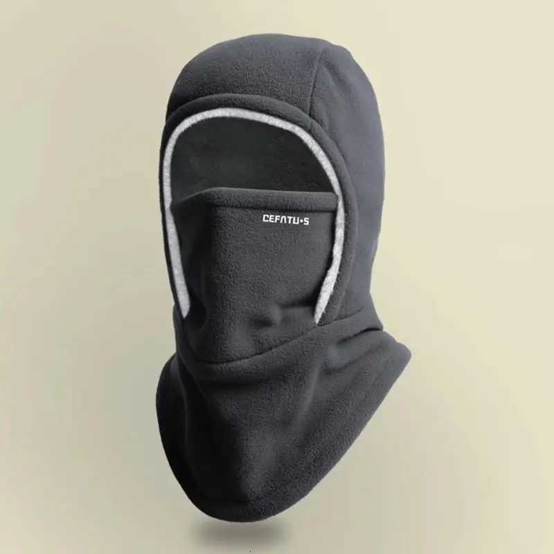 Motorcycle Bicycle Hat Fleece Balaclava Cycling Cap Thermal Coldproof Warm Hood and Hat Windproof Thicken Ski Windproof Cap Ski11 D2510201