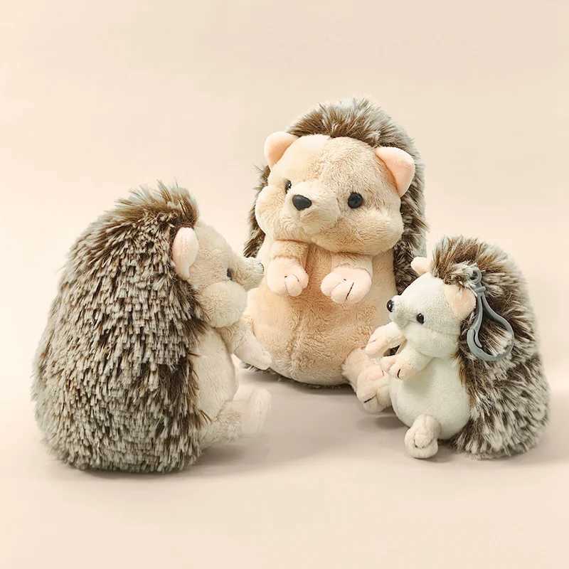Adorable Cute Hedgehog Plush Toy Stuffed Animal Sleeping Companion Doll for Room Decor Ideal Birthday Gift J251020