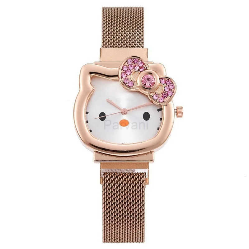 Sanrio NEW Latest Sanrio Watch Hello Kitty Casual Luxury Watch Couple Style Childrens Gift Student Watch Quartz Watch L251020