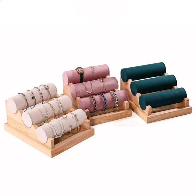 Bracelet Holder Rack Jewelry Display Bangle Organizer Jewelry Display Stand for Anklets Head Ties Watches Scrunchies Showcase 251016