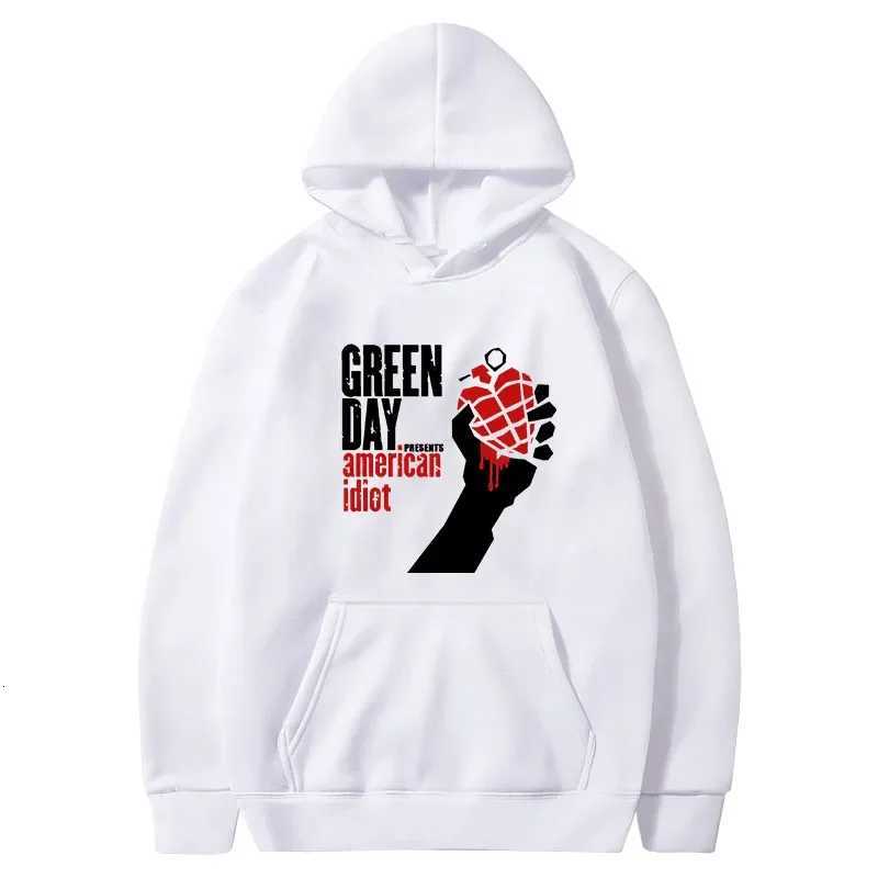 New Men Hoody GREEN DAY Printed Tops Round Neck For Womens Fashion Casual Soft Pullover Sweater Loose Men Comfortable Hoodies W251020