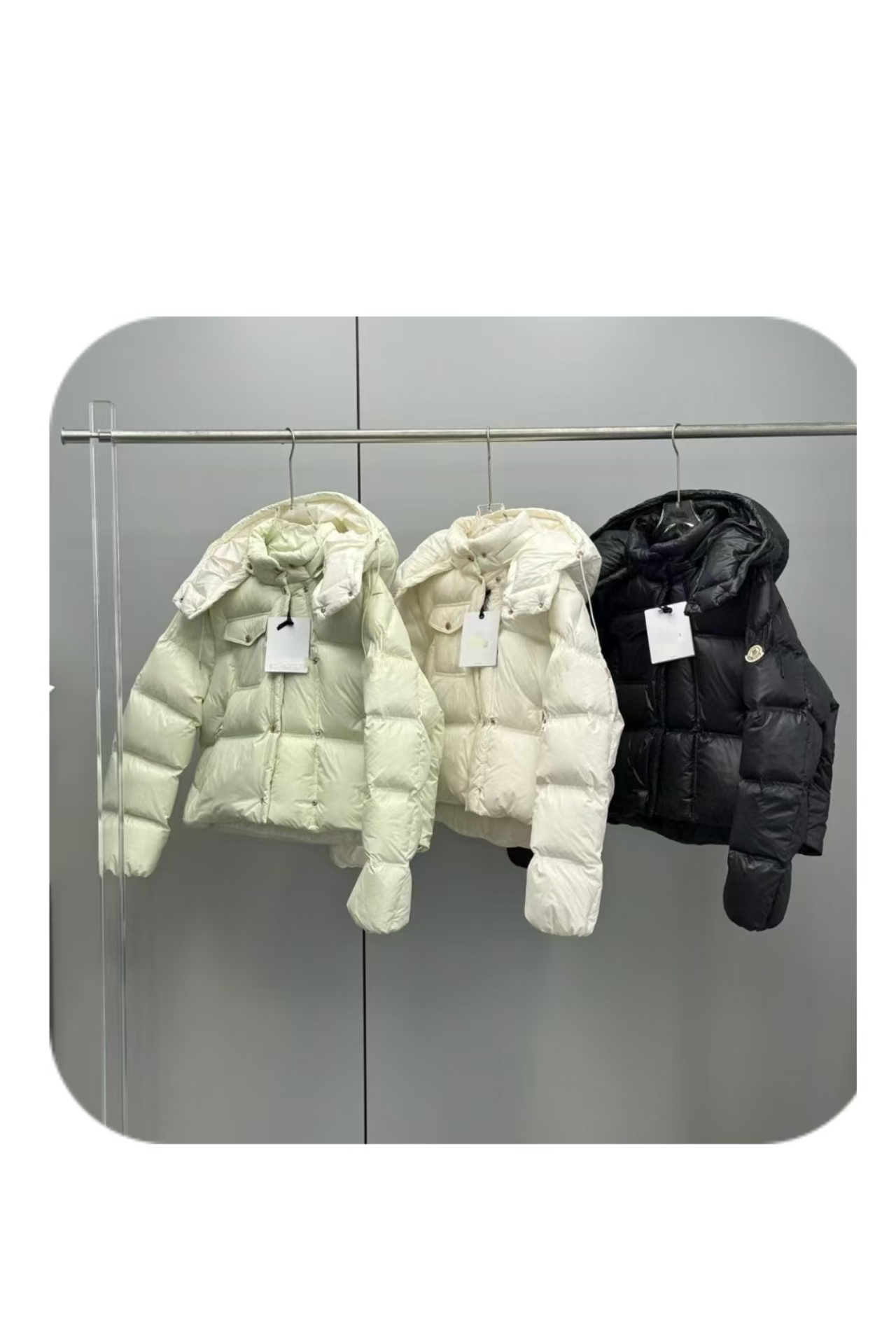 Piumini Corti Con Cappuccio Alla Moda Con Calore Isolante