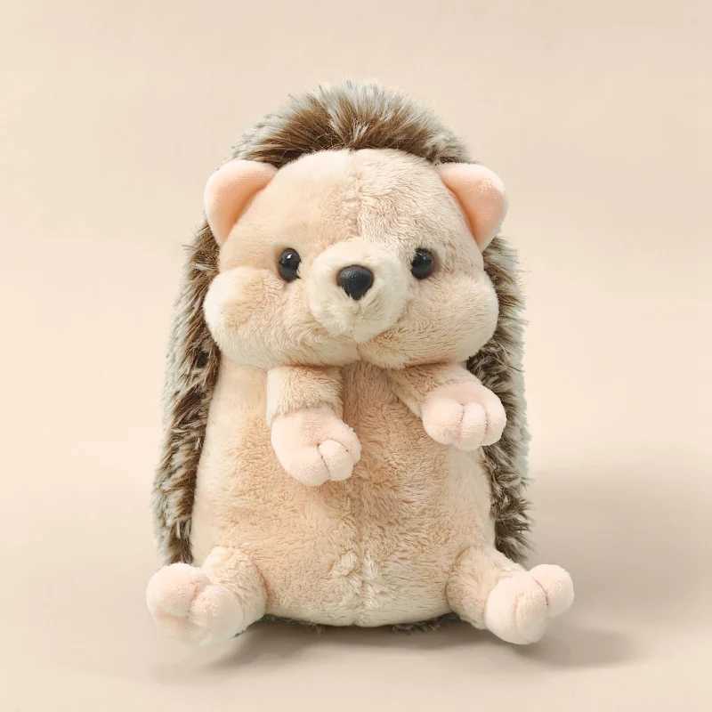 Adorable Cute Hedgehog Plush Toy Stuffed Animal Sleeping Companion Doll for Room Decor Ideal Birthday Gift J251020