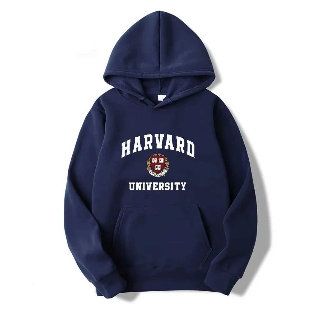 Harvard University Hoodies Spring and Autumn Fashion Mens Warm Hoodies Casual Street Hot Selling Morning Running Sports Hoodies W251020