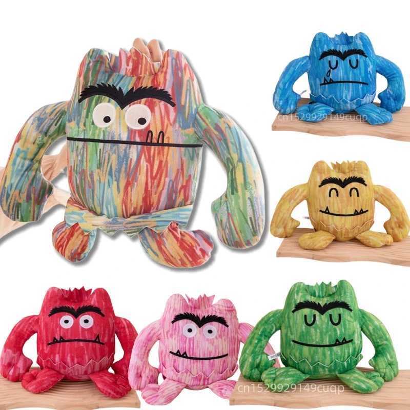 1525cm 7pcs Kawaii Colorful Monster Plush Doll With Expression Monster Plushie Stuffed Toy For Boys And Girls Birthday Gifts J251020