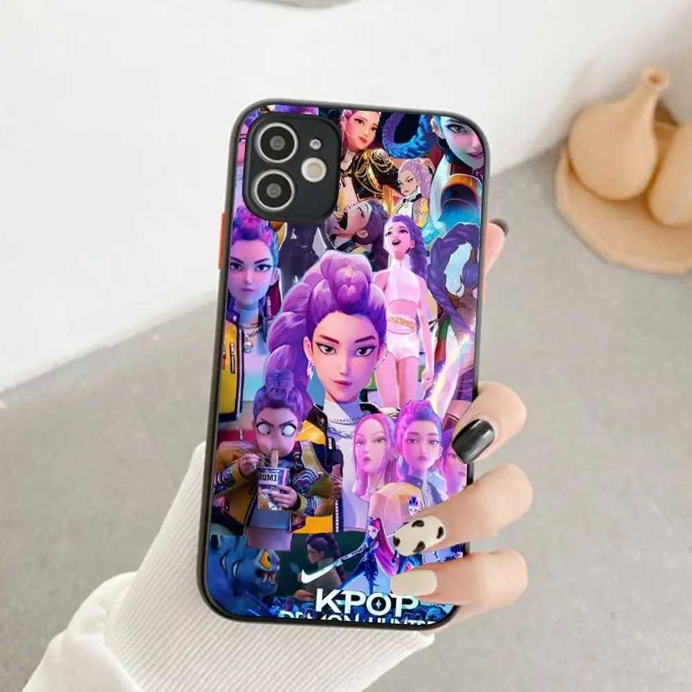 KPop DDemon HHunters Phone Case For iPhone 16 15 14 13 12 11 Pro Max Mini X XS XR SE 7 Plus Shockproof Dustproof Cover Fundas Z20251020