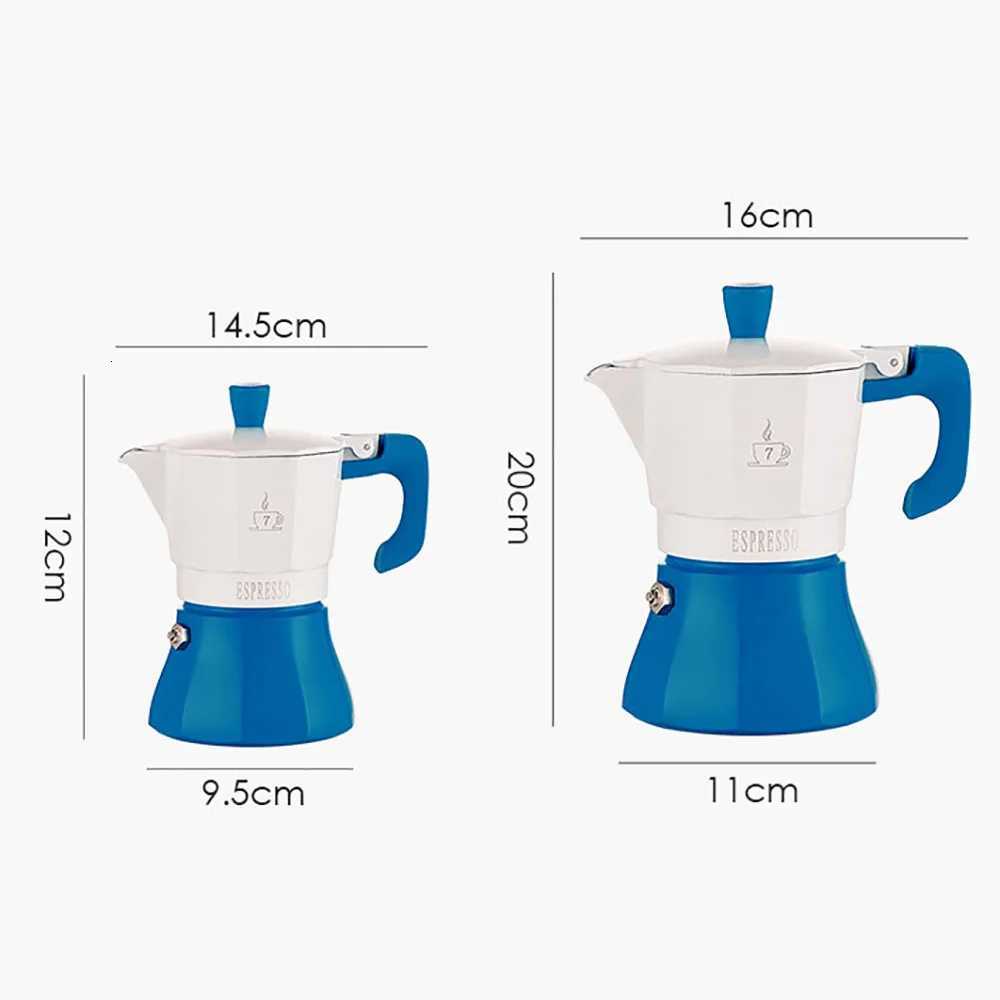 ic Italian Coffeeware Vintage Handle resso Maker Moka Pot Coffee Brewing Tools Cafetera 150300ml Cafe Accessories Set Y251020