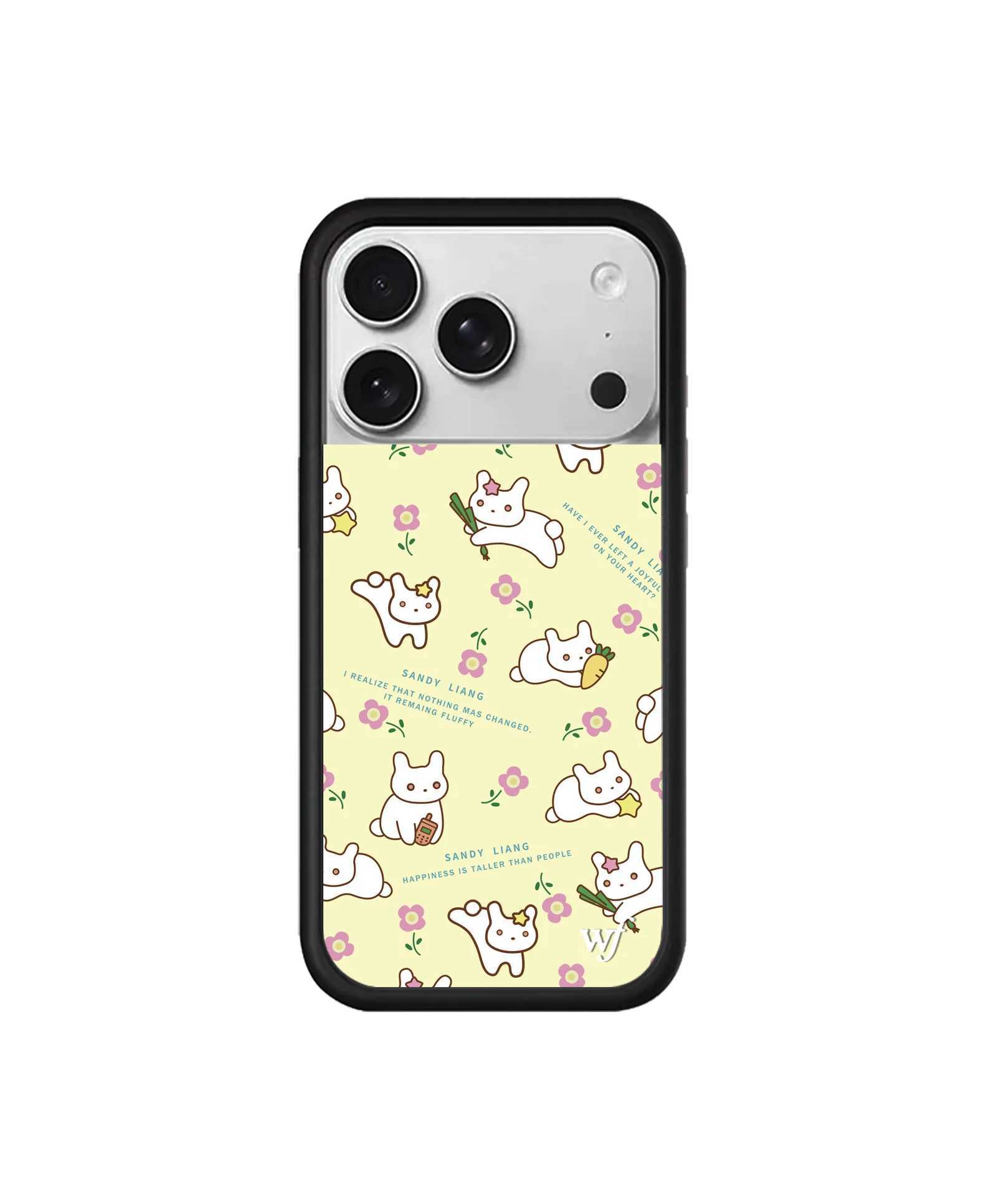 New Wildflower 3D WF Animal Phone Case for iPhone 17 12 13 14 15 16 17Pro Max Plus Lips INS Cartoon Cover Rabbit 17 Pro Z20251020
