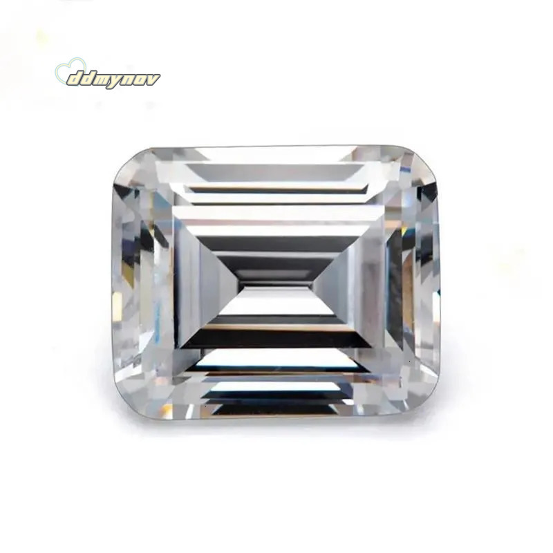 Commuting style large main stone ring pillow shaped s925 pure silver inlaid moissanite ring not fading women's style ddmynov