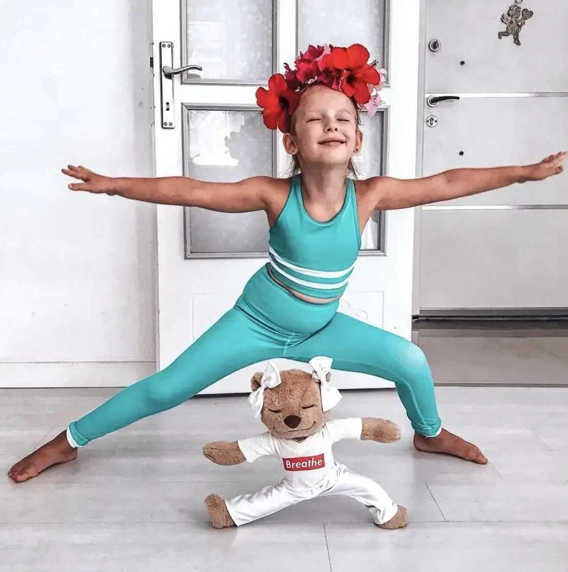 13PCS Cute Ins Yoga Bear Doll Hundreds of Shape Plush Doll Childrens Plush Toys Sleeping Doll Creative Joints Adjustable Bear J251020