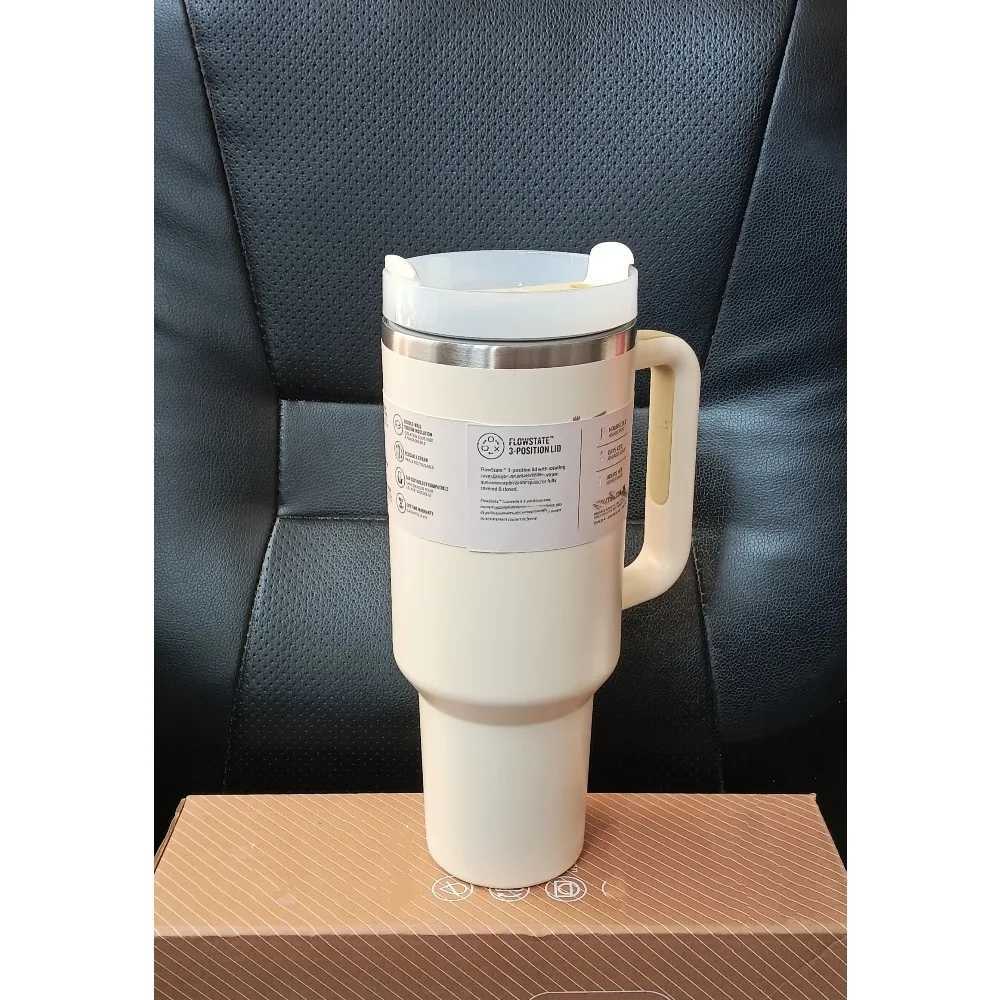 2025 New HOT Large Capacity 40Oz Stainless Steel Vacuum Flask Insated Cup with Lids and Straws Perfect for Travel Y251020