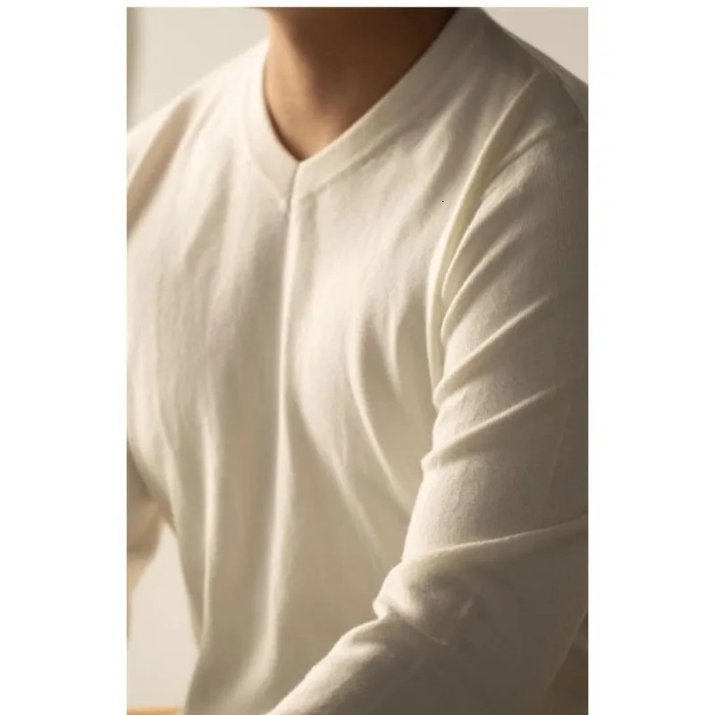 Mens Long Sleeve Knit Pullover Sweater Autumn Winter Soft Thermal Warm Classic Lightweight Black Light Gray 251015