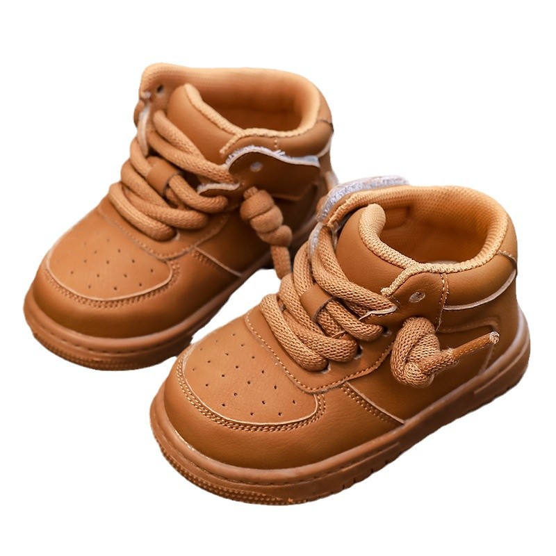 Infant Baby Sneakers Fashion Design Little Toddler Kids Shoes Child Board Kidszworld Sports Trainers Size US0.5C-8C K1143