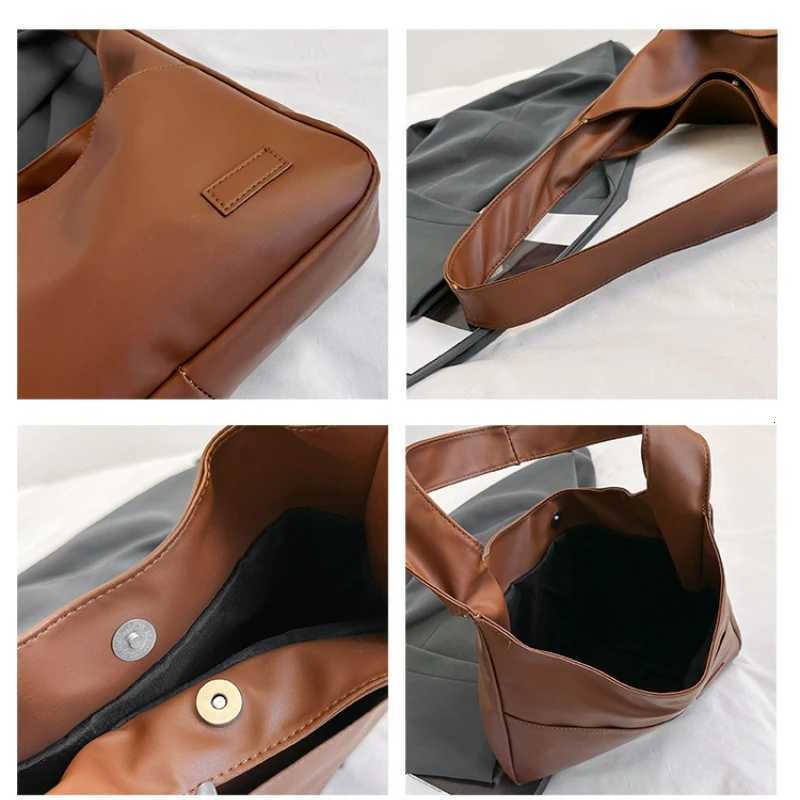 Shoulder Bag Large capacity retro bag for women 2025 new fashionable and simple artistic tote bag casual artistic shoulder bagT251020