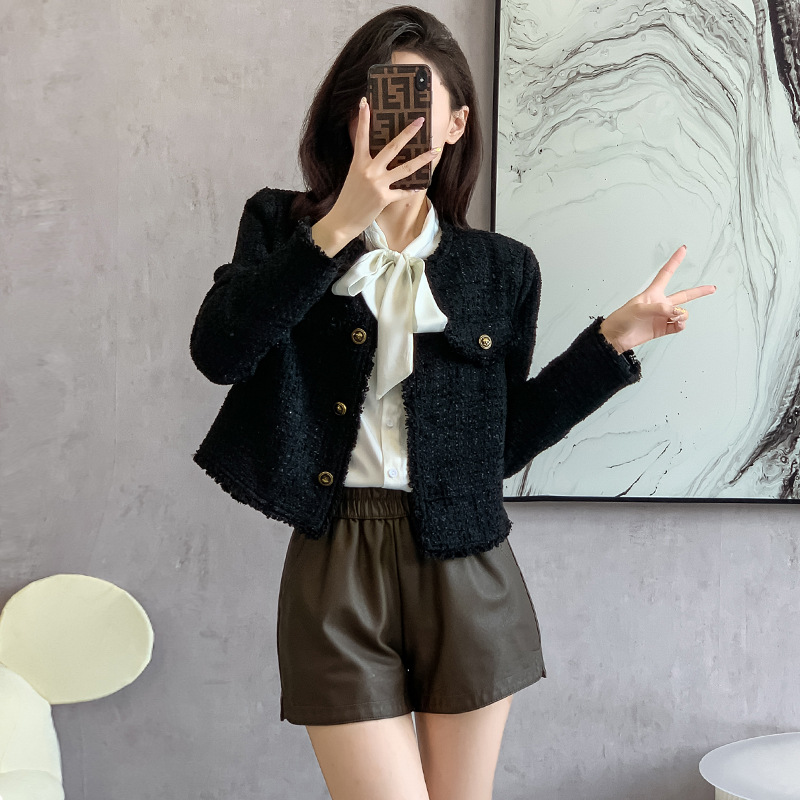 Women's Jackets 2025 French Luxury Small Fragrance Tweed Jacket Women Fashion Casual Short Coat Korean Elegant Outerwear High Quality X21