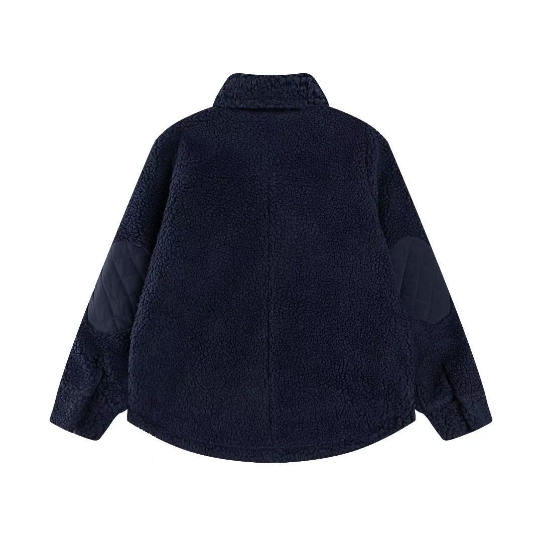 ALWinter Autumn Mid-Length Versatile Minimalist Stylish Warm Lamb Wool Outdoor Sports Jacket dfyn jacket gym clothing women Yoga Warm Coat